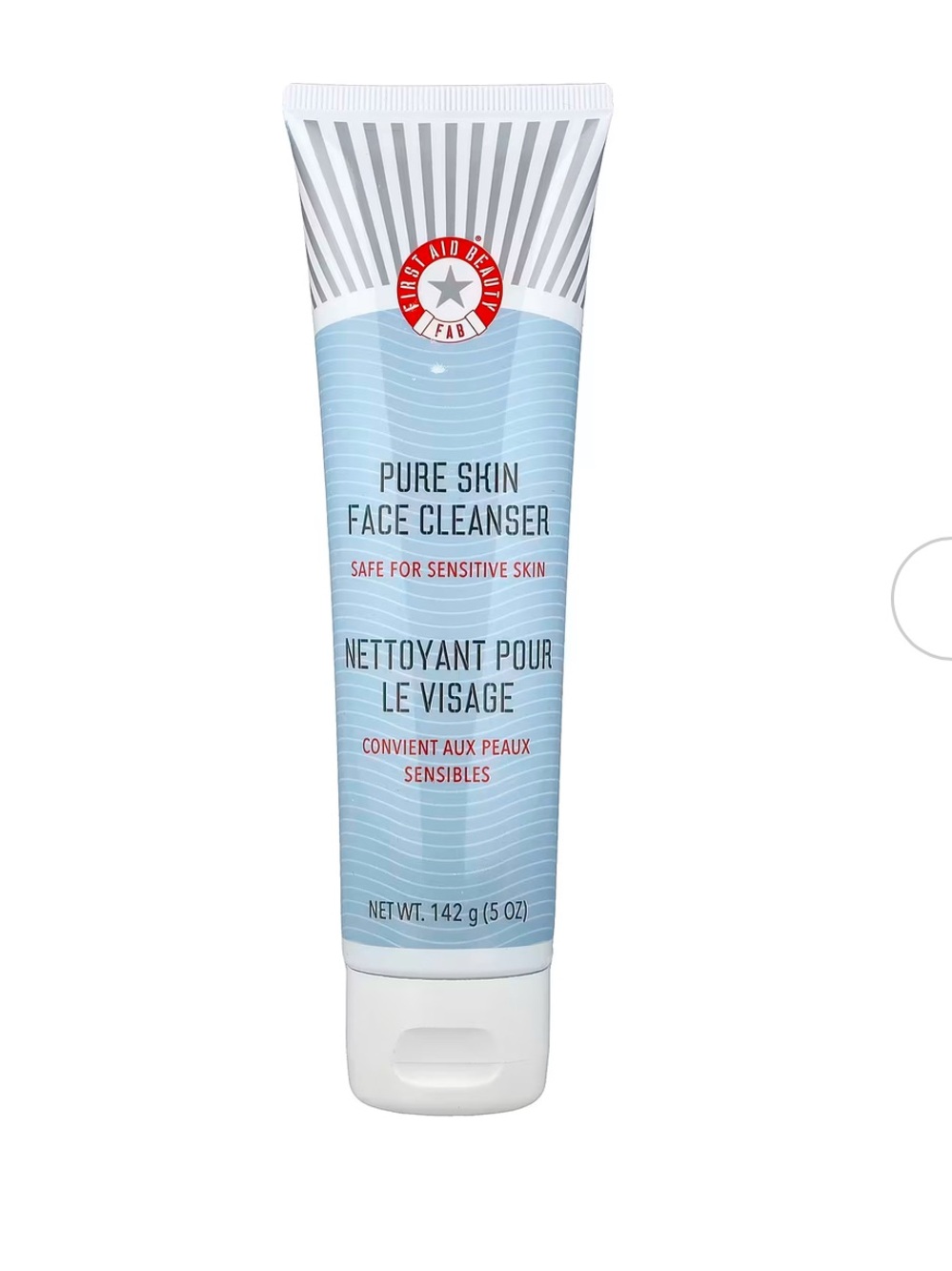 First Aid Beauty Pure Skin Face Cleanser 5 oz (142 g)